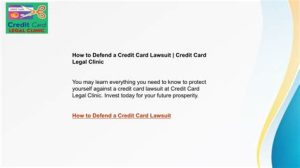 How to Legally Defend Against Credit Card Interest Charges Without Paying Them