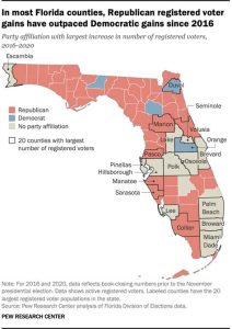 Florida Voters Back Democrats in Surprising Gains as Poll Reveals Shifts